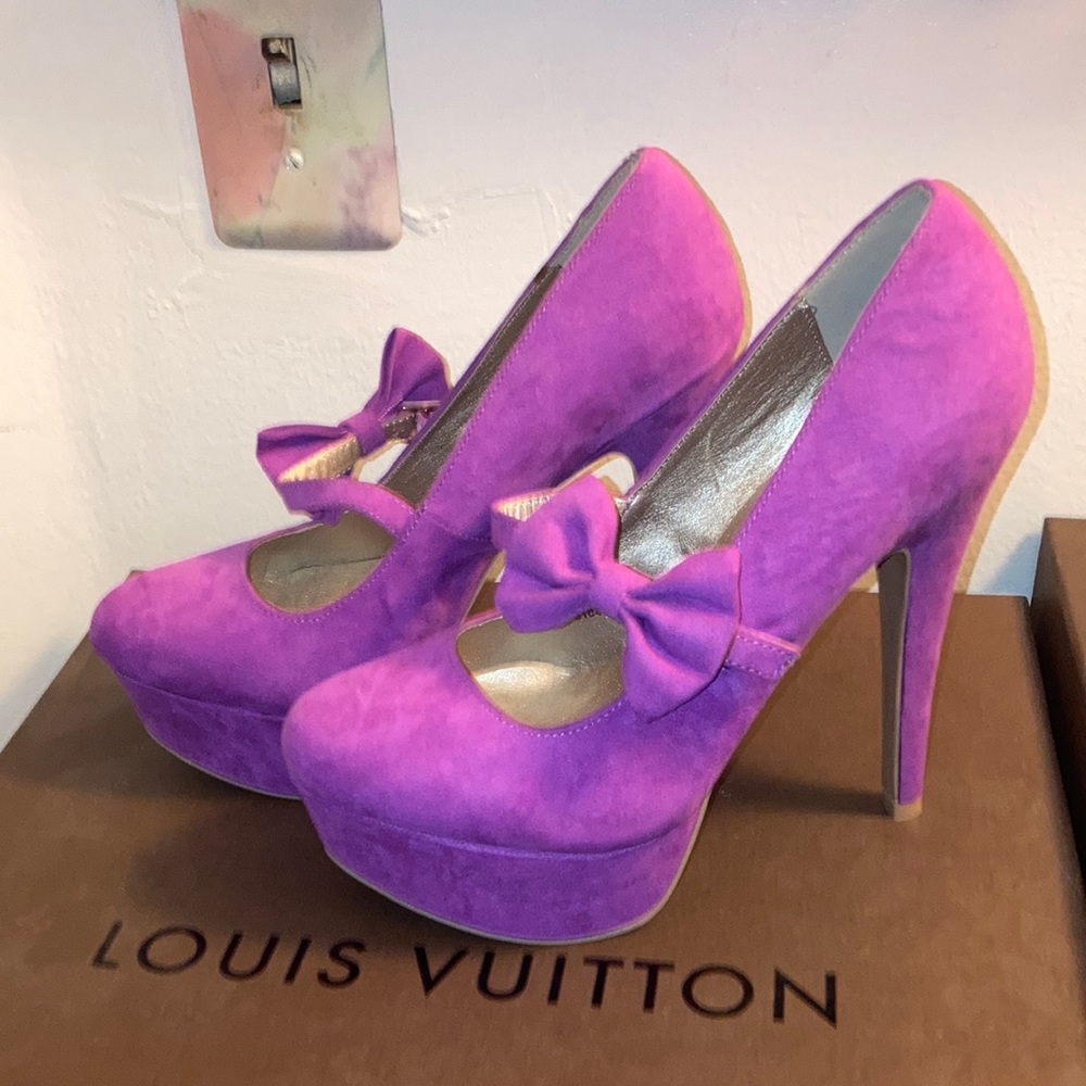 Purple heels